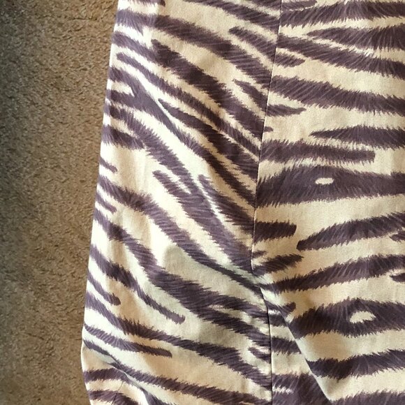 Cotton animal print capris - Picture 2 of 4